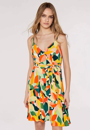 COLOURBLOCK LEAF MINI - Vestido informal - green