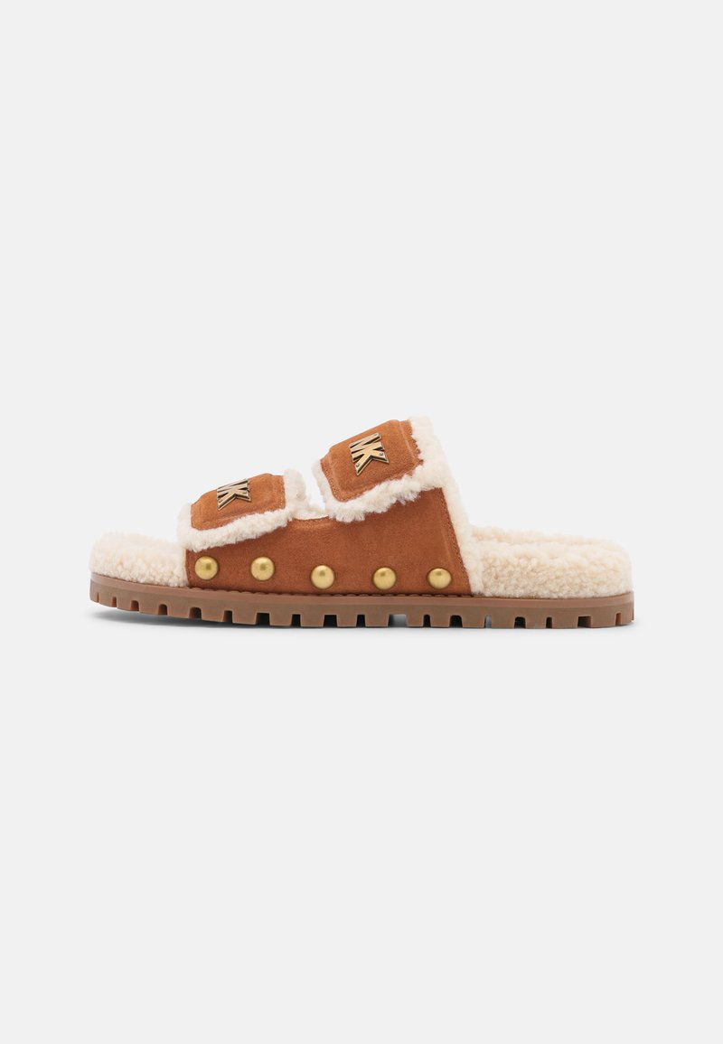 Damen Sneaker | MICHAEL Michael Kors STARK SLIDE Pantolette flach luggage/cognac - GV75462 Damen Sneaker | MICHAEL Michael Kors STARK SLIDE Pantolette flach luggage/cognac - GV75462
