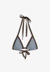 CONTRAST TRIANGLE - Haut de bikini - dark blue