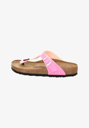 Birkenstock Sandals - patent candy pink black