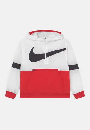 CROSSOVER - Casaco de treino - white/university red/black
