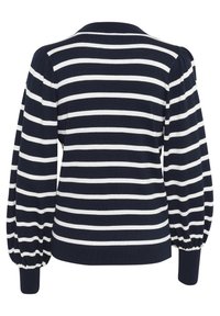 Kaffe Stickad tröja - dark blue