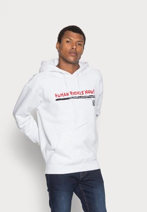 HOODIE - Sweatshirt - white melange