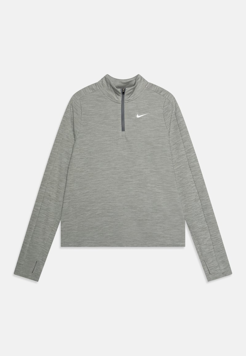 Nike Performance - UNISEX - T-shirt à manches longues - dark grey heather/white, Agrandir