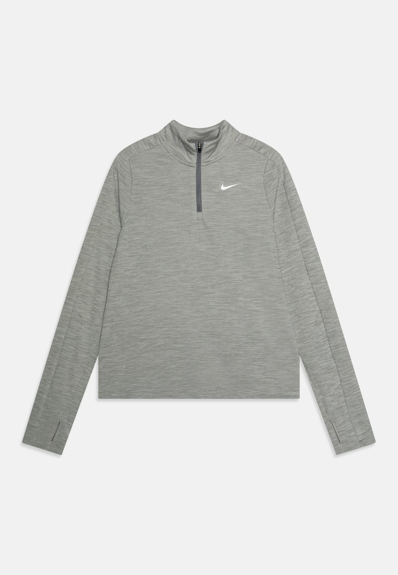 Nike Performance - DF - Top dugih rukava - dark grey heather/white, Povećaj