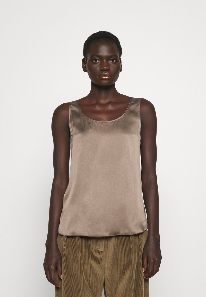 Damen Bekleidung | Max Mara Leisure PAN Top tortora/braun - ZZ93703 Damen Bekleidung | Max Mara Leisure PAN Top tortora/braun - ZZ93703