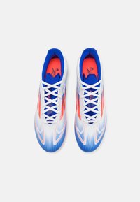 adidas Performance F50 LEAGUE SOFT GROUND - Scarpe da calcio per terreno morbido - footwear white/solar red/lucid blue