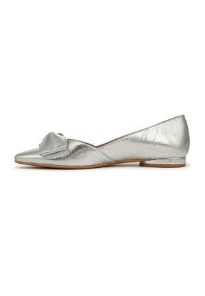 Ballerines - silver leather