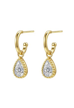 April Birthstone - Earrings - gold-coloured