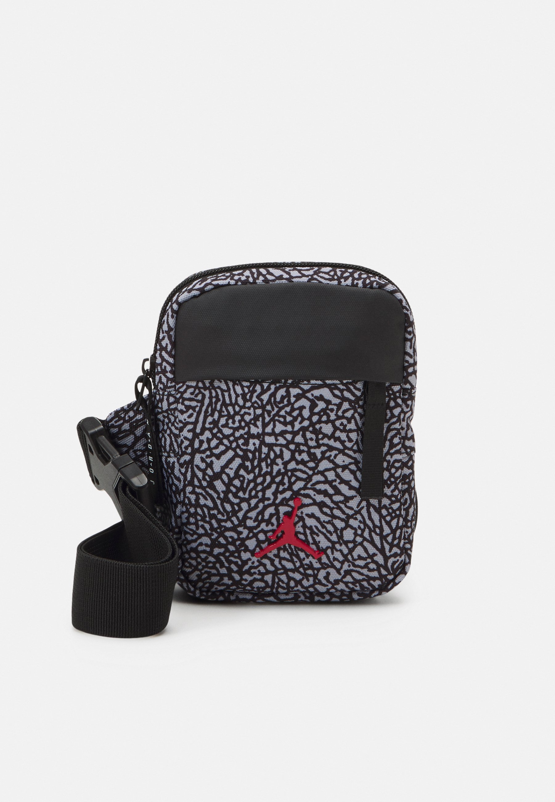 Jordan AIRBORNE - Bandolera - black/negro 