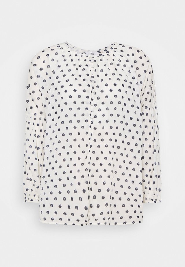 ORGANIC FINE VOILE - Blouse - print off white
