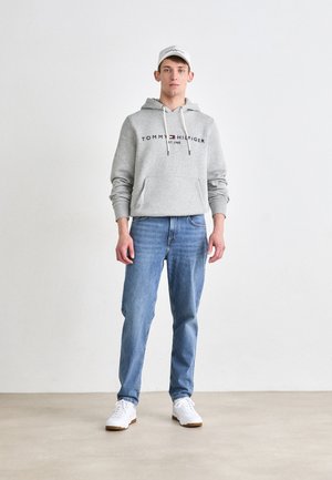 CORE LOGO HOODY - Jersey con capucha - grey