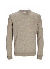 JPRMARK CREW NECK - Džemperis - greige