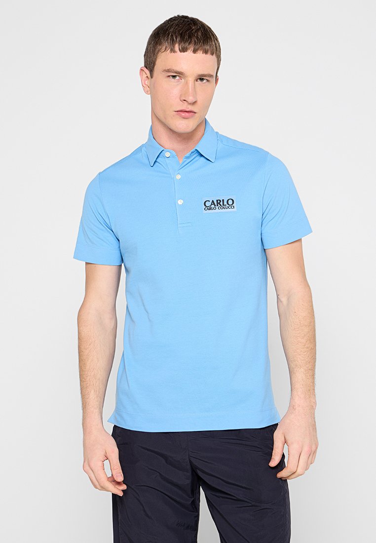 carlo colucci Poloshirt blauw