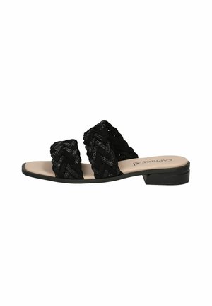 Matalakantaiset pistokkaat - black suede