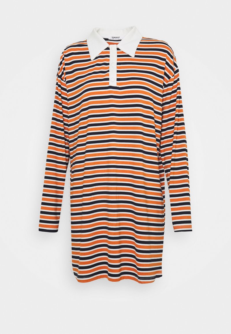 Glamorous Jurk oranje