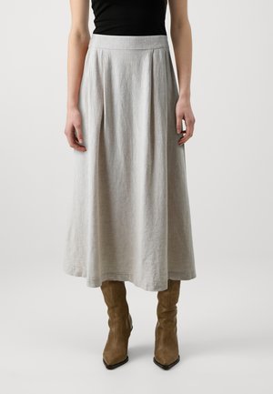 JOVENE GINIA LONG SKIRT - Krilo A-kroja - sand