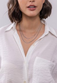 PURELEI TWO LAYERS - Halskette - silberfarben