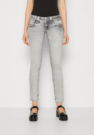 Straight leg jeans - grey denim