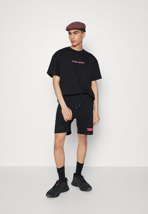 SIGNATURE TAPED 2 PACK - Szorty - grey marl/black