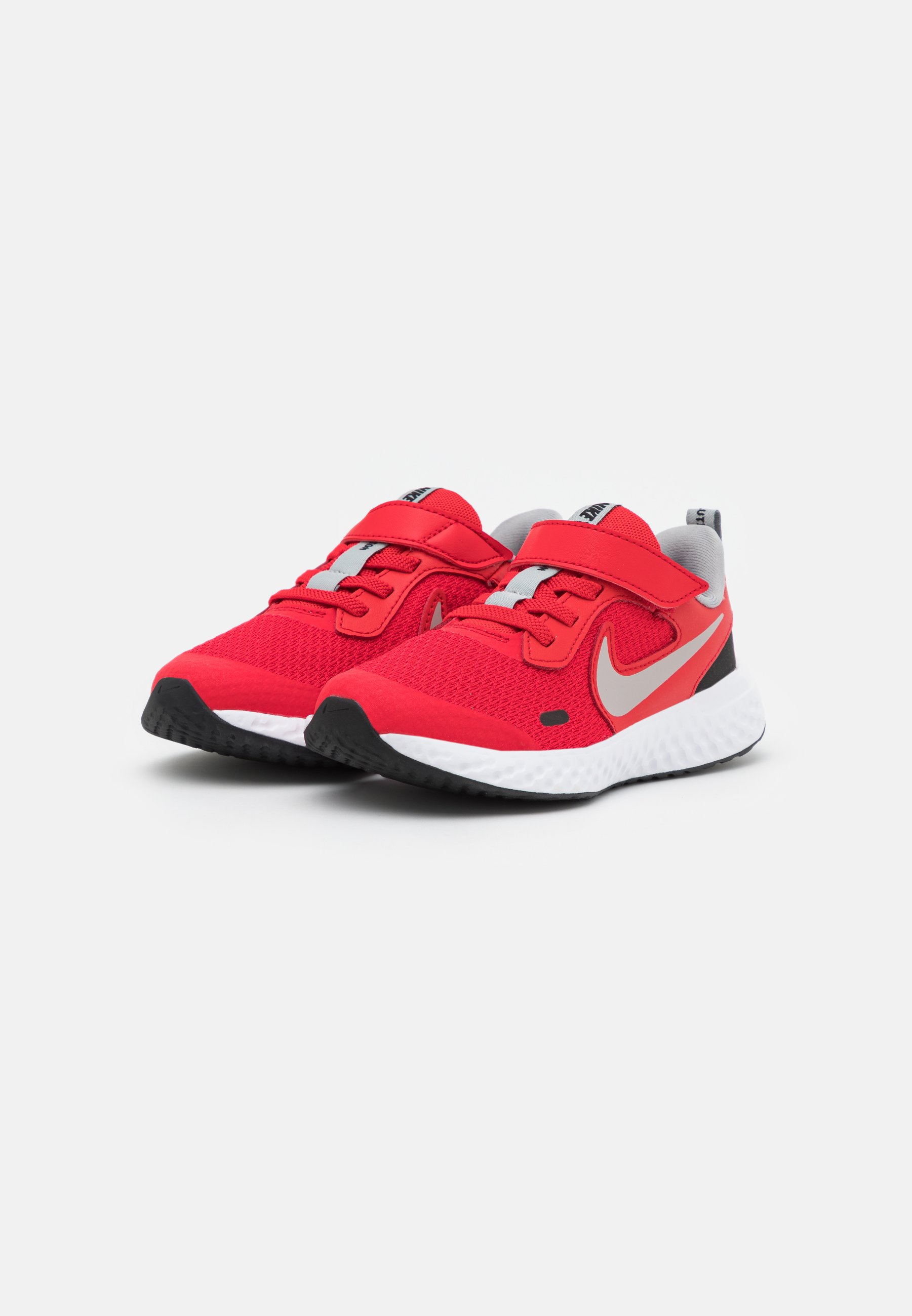 Nike Performance REVOLUTION 5 UNISEX - Laufschuh Neutral - university  red/light smoke grey/black/white/rot - Zalando.de