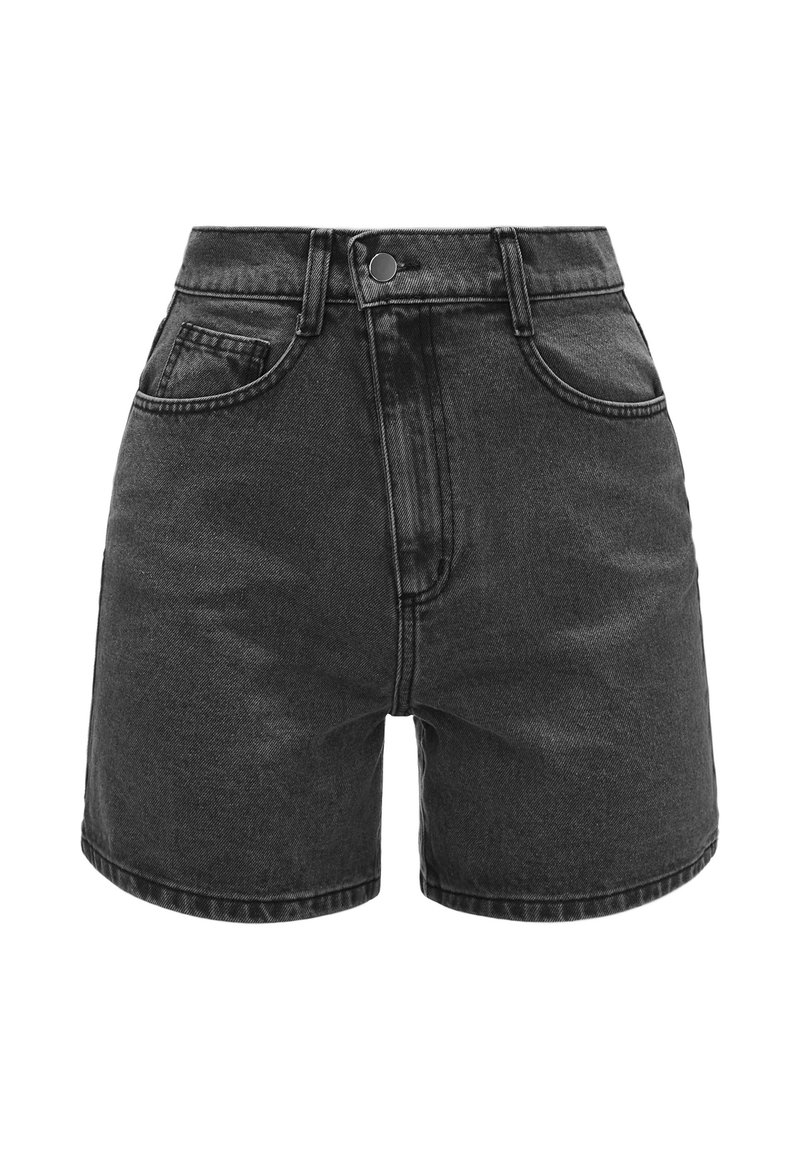 LA MANIA Szorty jeansowe/czarny Zalando.pl