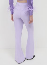 Calliope A CREPE - Stoffhose - lilla