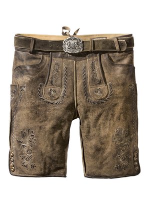 THOMAS - Lederhose - stein