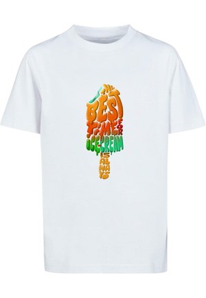 ICE CREAM TEE - T-shirt med print - white