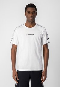 Champion CREWNECK - T-shirt med print - white