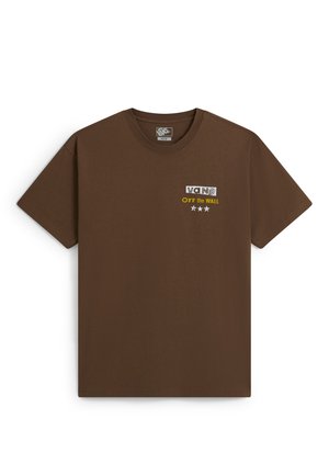 Vans, DISTORTED REALITY. - Camiseta estampada - medium brown