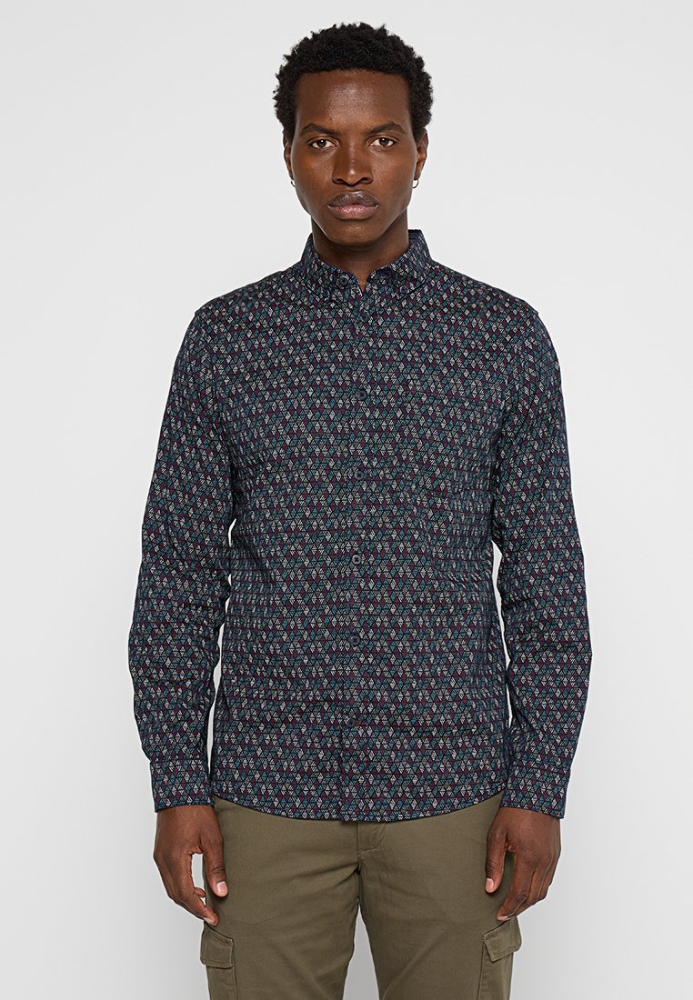 Tom Tailor Overhemd donkerblauw