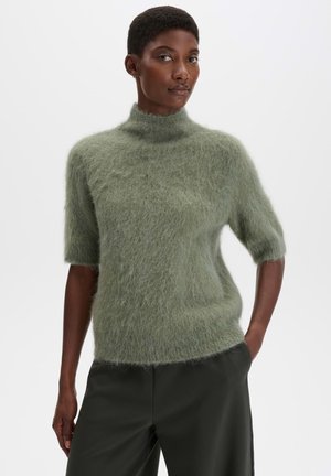 someday., SLIM FIT FLUFFY TEXTURE - T-Shirt print - artichoke