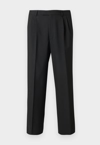 TROUSERS SMOOTH - Pantalon classique - black