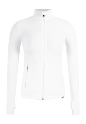 Smilodox STAND COLLAR ZIPPER KENNA - Training jacket - creme