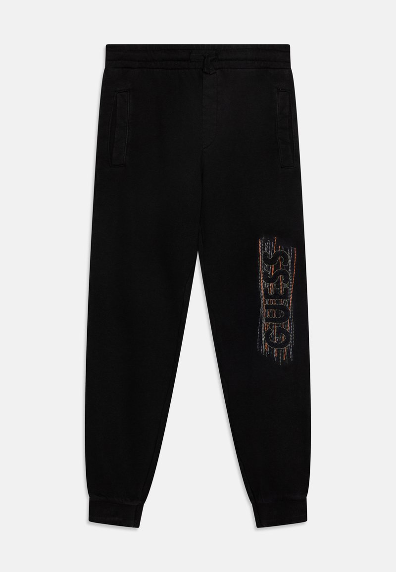 Guess JUNIOR DYE ACTIVE PANTS Tracksuit bottoms jet black/black