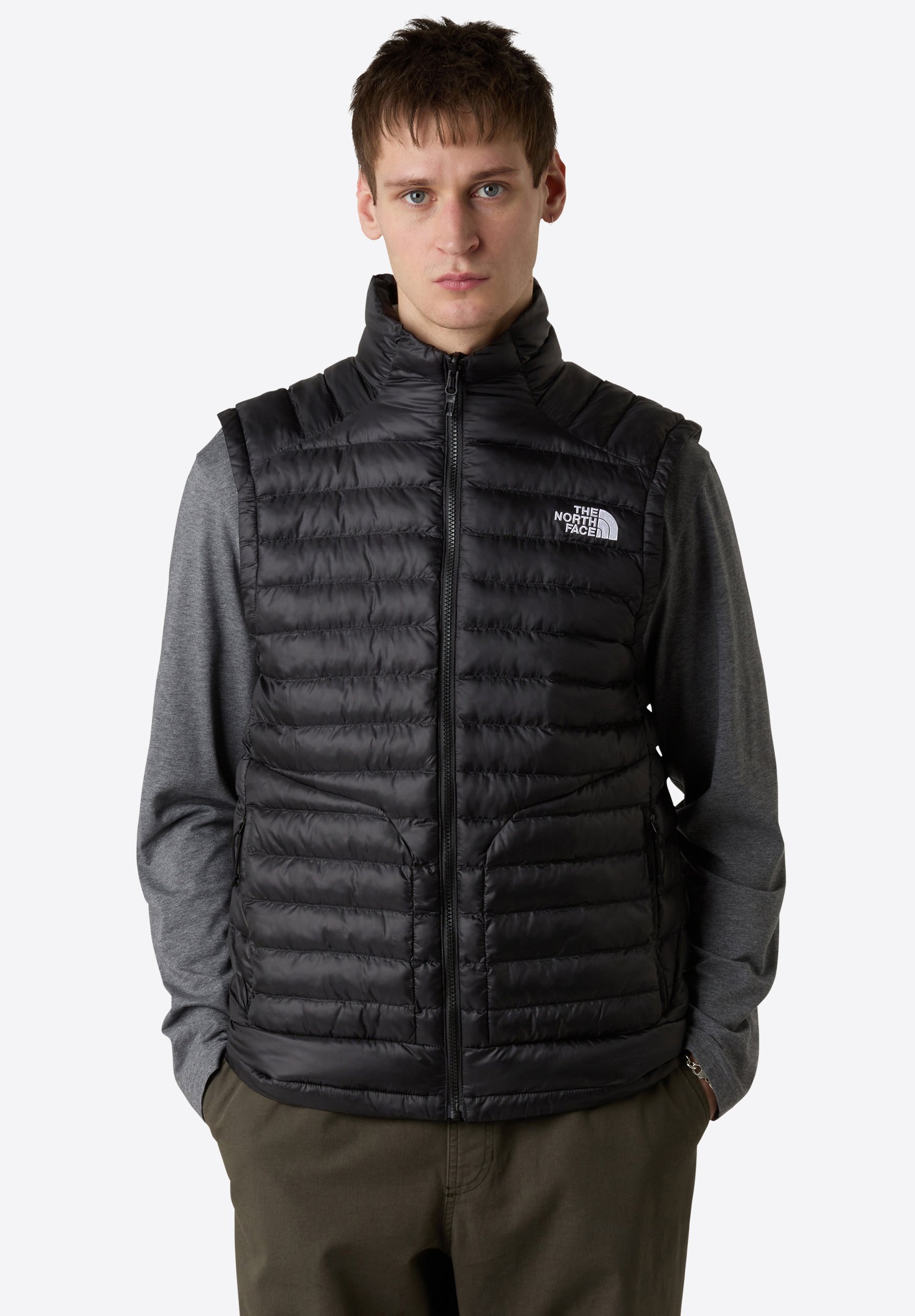 The North Face M HUILA SYNTH VEST - Waistcoat - tnf black/black