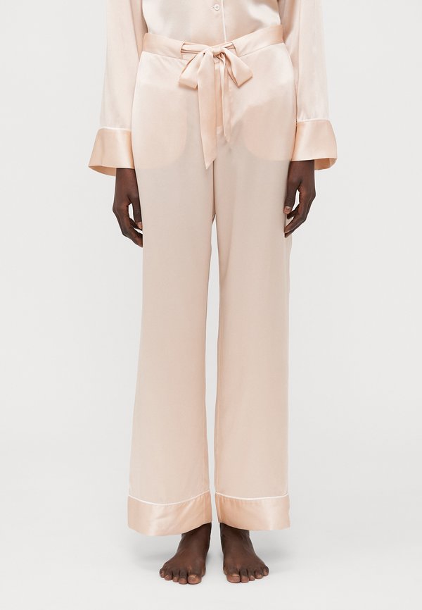 LOUNGE TIE UP - Pyjama bottoms - nude