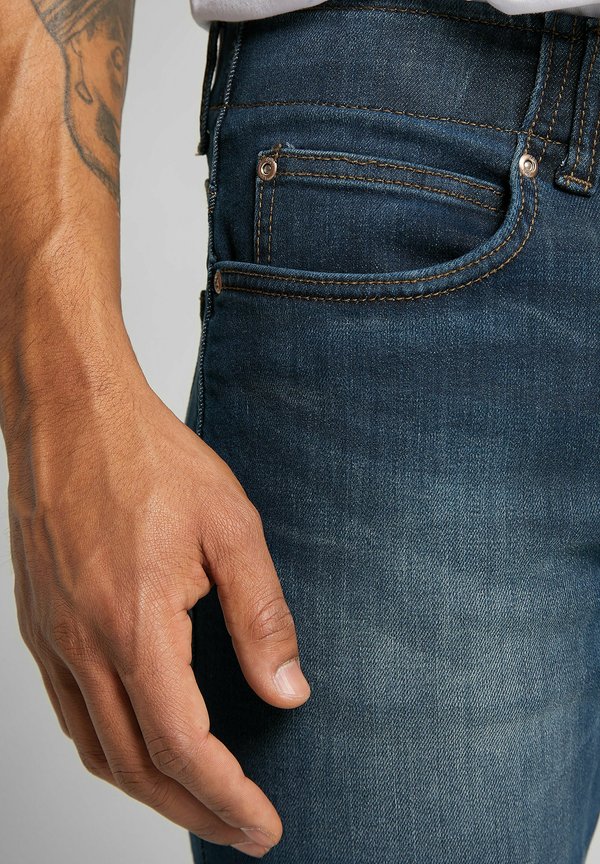 Straight leg jeans - blau denim4