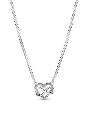 SPARKLING INFINITY HEART COLLIER - Halskette - silver coloured