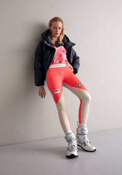 Roksanda Κολάν - Παντελόνια - butter/champagne/pearl/fluro pink