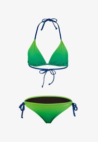 Unausgewählt, grün-blau