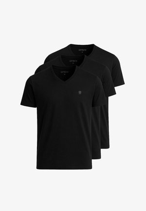 SET OF 3 - T-shirt basic - black black black
