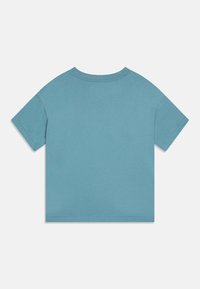 Nike SB TEE LOGO UNISEX - Potiskana majica - denim turquoise