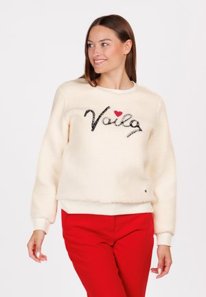 Key Largo Fleece trui - offwhite