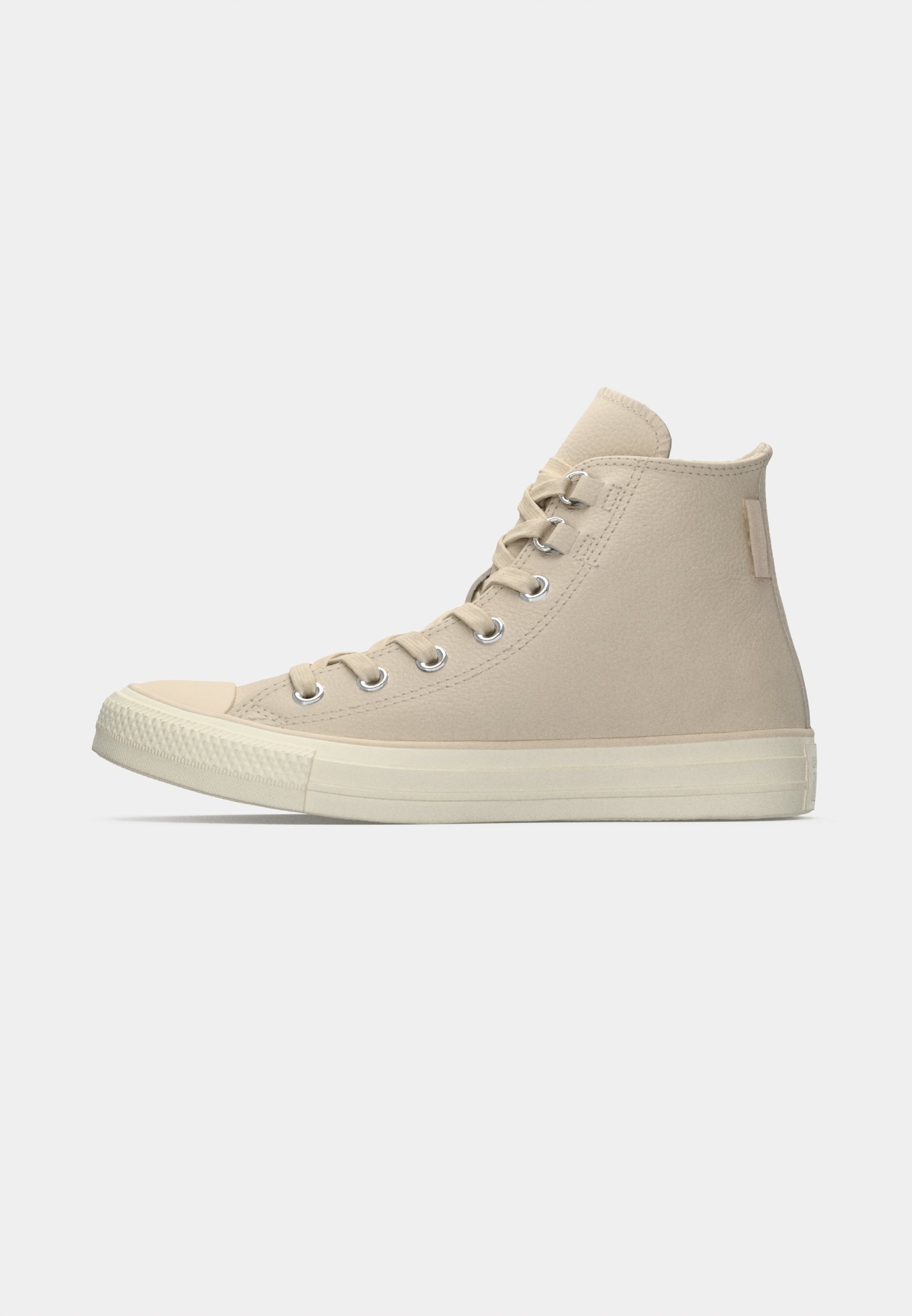 beige monochrome converse