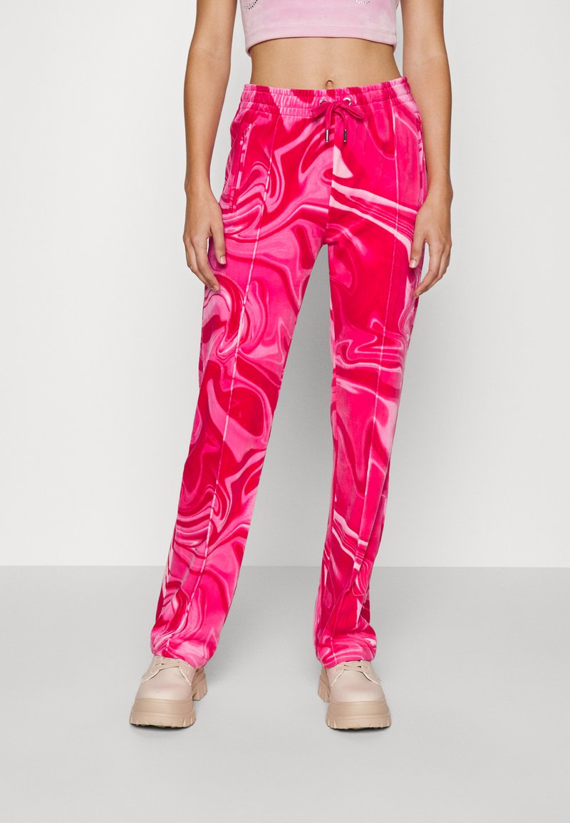 Juicy Couture PSYCHEDELICTINA TRACK PANT Tracksuit bottoms pink