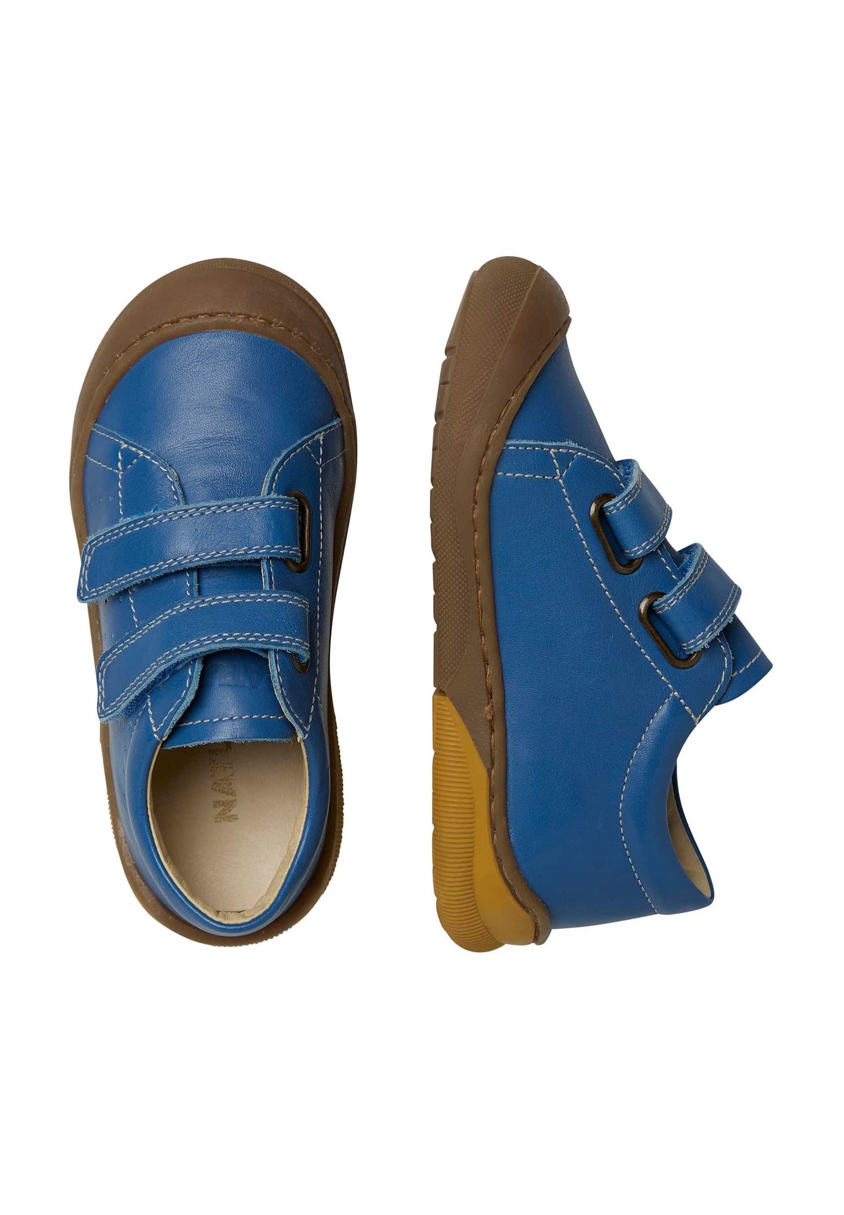 Chaussures Premiers Pas Naturino Gabby VL - Cuir Nappa, Semelle Souple, Scratch, Pour Bébé Qui Marche