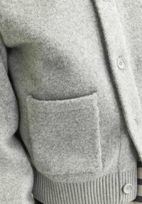 Jack & Jones PREMIUM JORWINTER CROPPED  - Adīta jaka - light grey melange