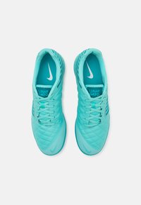 Nike Performance LUNAR GATO - Dvoranske nogometne kopačke - green frost/white